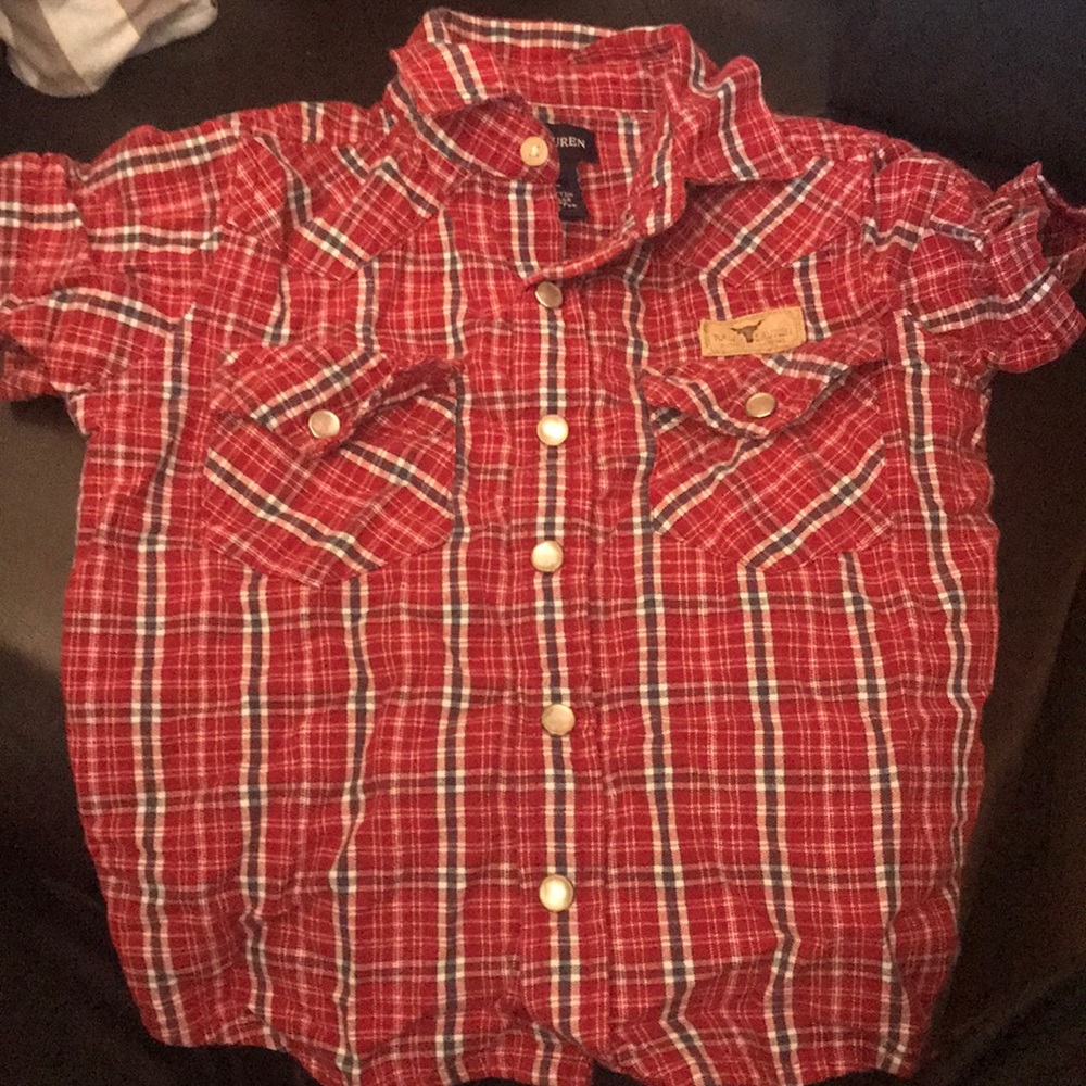 Boys button down shirt